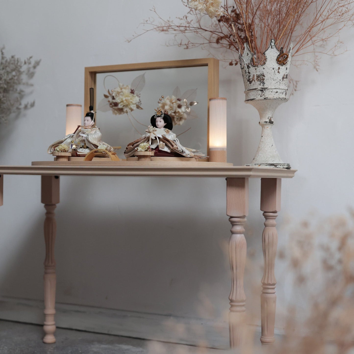 花菜　kana｜26雛人形出し飾り