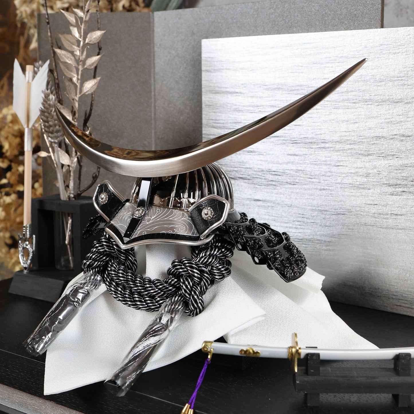 甲冑師「翠鳳」作品　怜　rei｜26祈兜　収納飾り