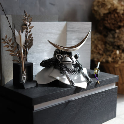 甲冑師「翠鳳」作品　怜　rei｜26祈兜　収納飾り