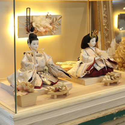 玲花　reika｜26雛人形ケース飾り