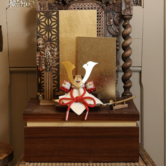 甲冑師「加藤良」作品  蓮 ren | 26祈兜 収納飾り