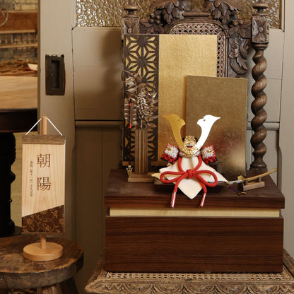 甲冑師「加藤良」作品  蓮 ren | 26祈兜 収納飾り