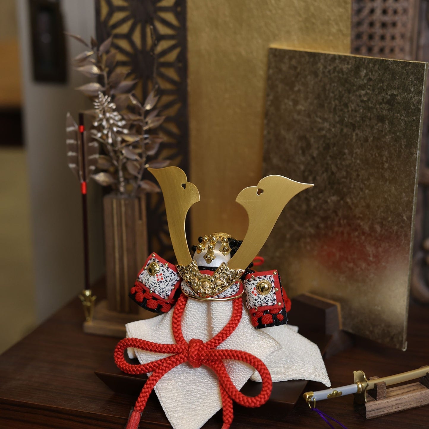 甲冑師「加藤良」作品  蓮 ren | 26祈兜 収納飾り