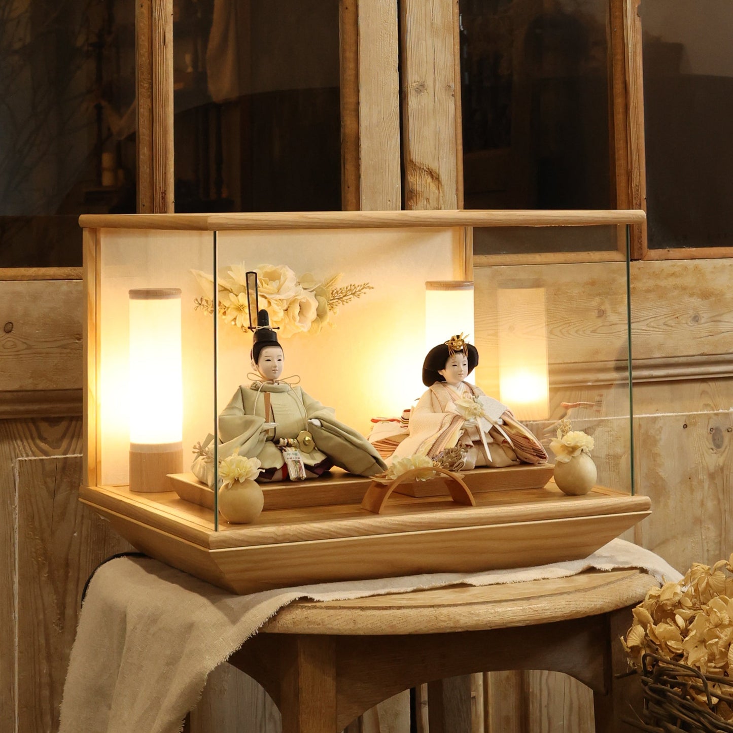 りこな　rikona｜26雛人形ケース飾り