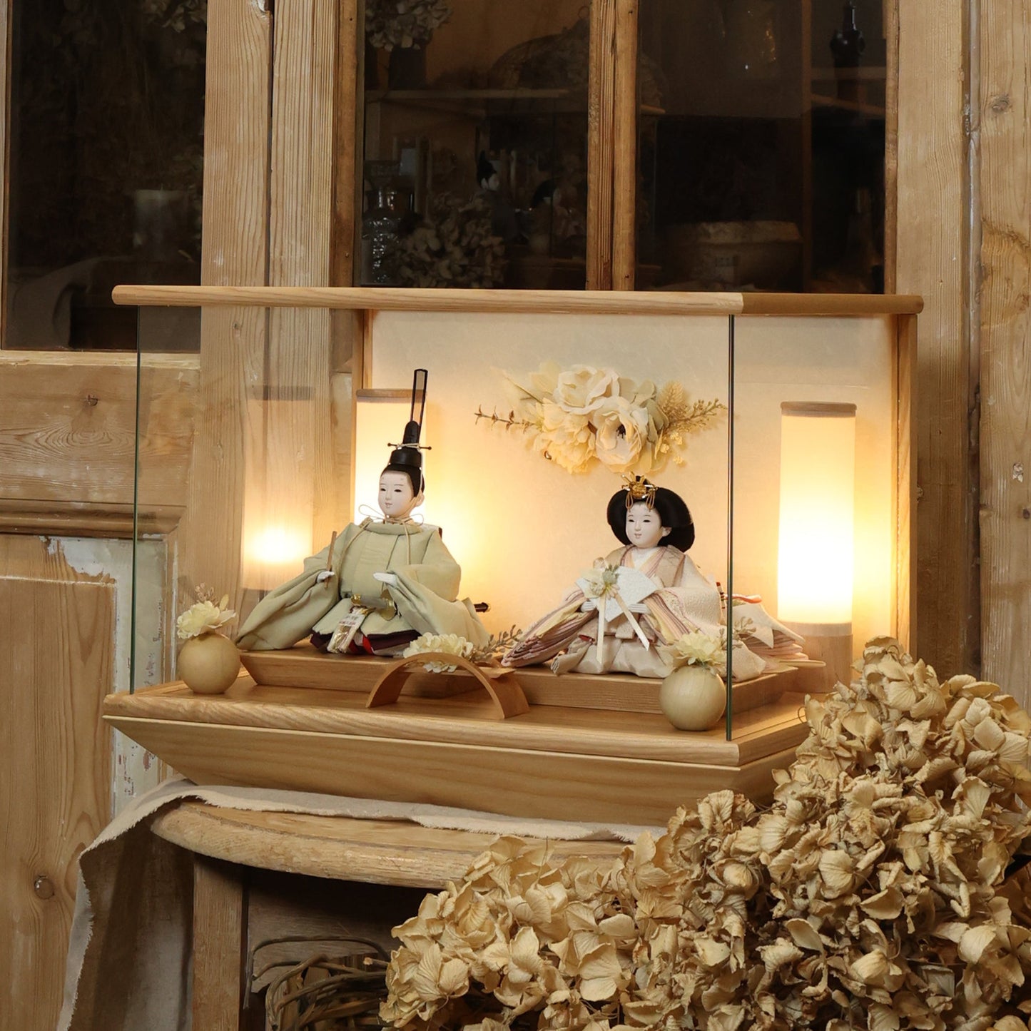りこな　rikona｜26雛人形ケース飾り