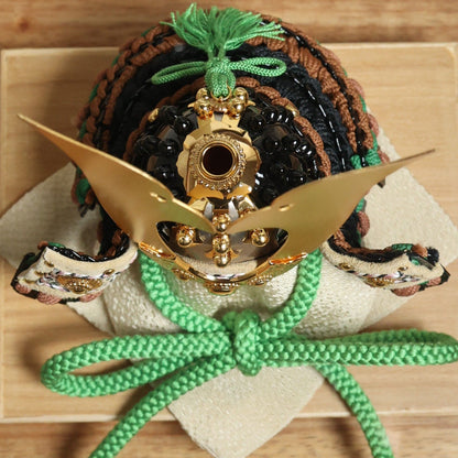 甲冑師「加藤良」作品　陸 riku | 26祈兜 ケース飾り