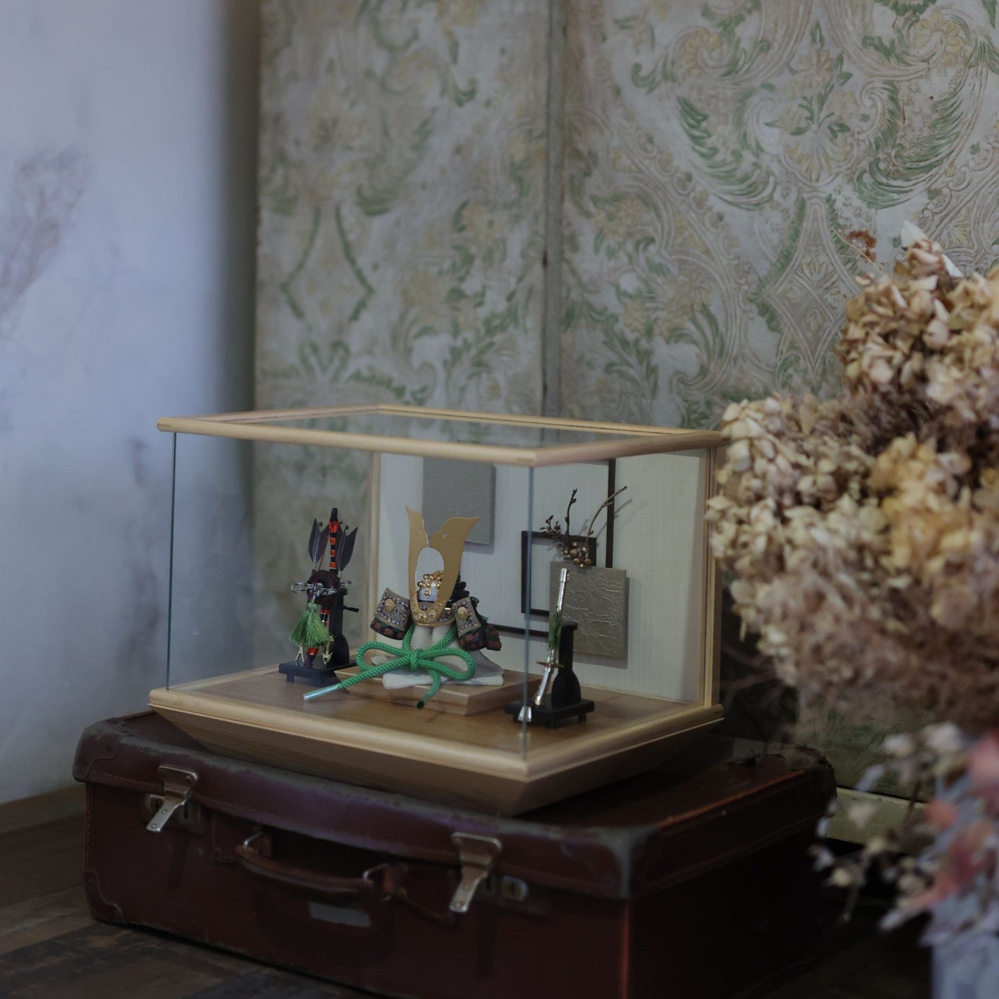 甲冑師「加藤良」作品　陸 riku | 26祈兜 ケース飾り