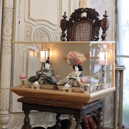 京都西陣袋帯　凛乃　rino｜26雛人形ケース飾り