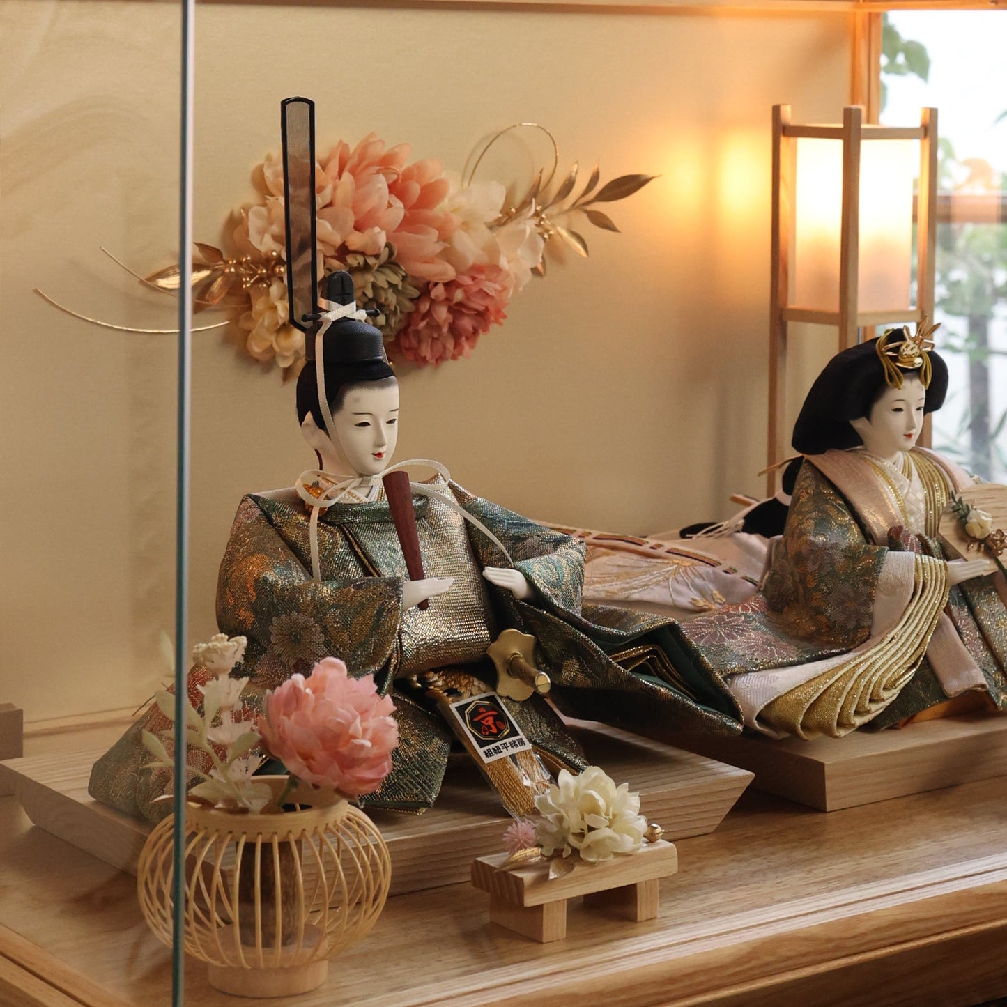 京都西陣袋帯　凛乃　rino｜26雛人形ケース飾り