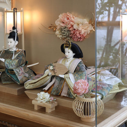 京都西陣袋帯　凛乃　rino｜26雛人形ケース飾り