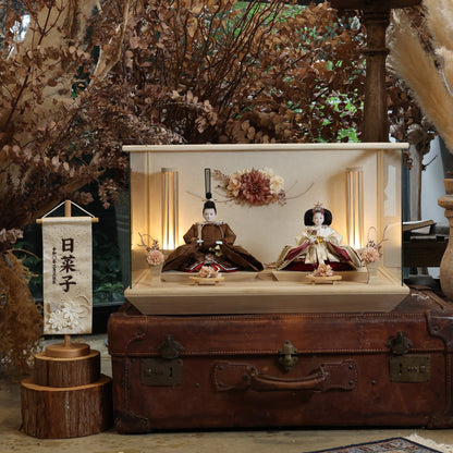 里桜　rio｜26雛人形ケース飾り