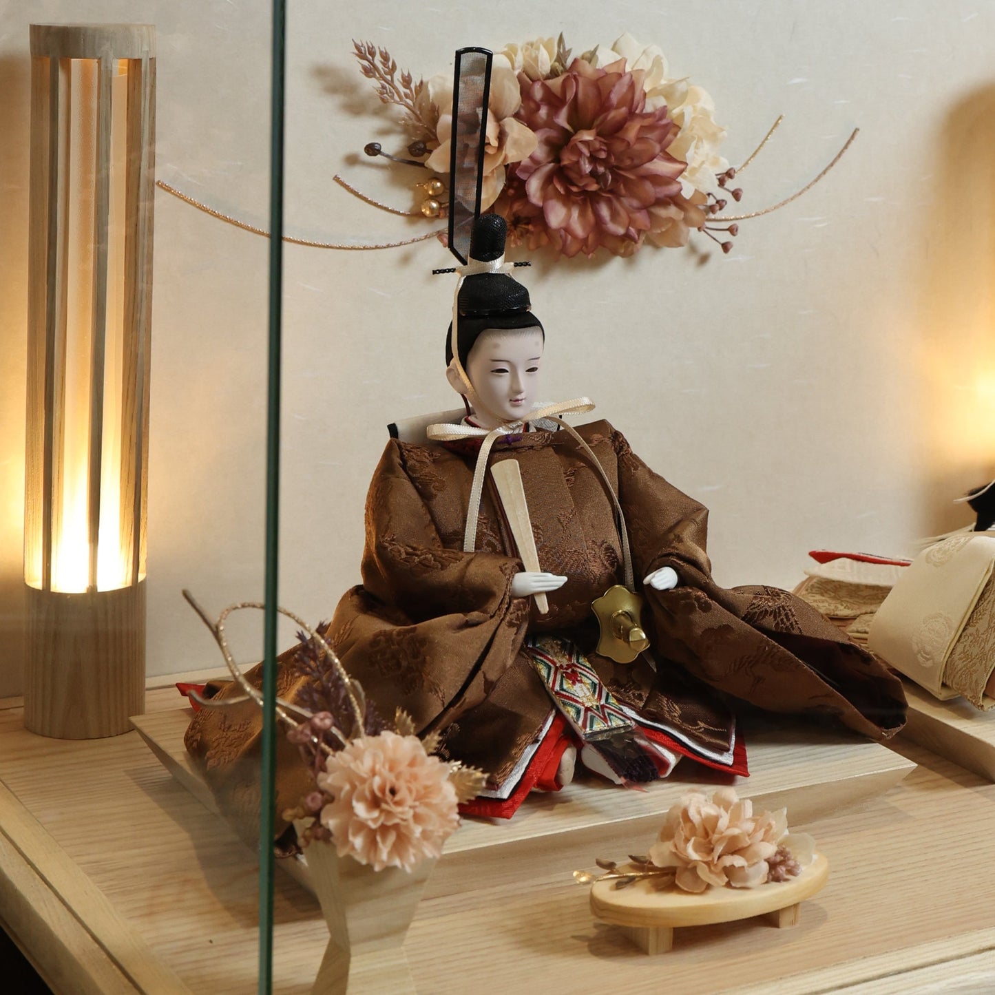 里桜　rio｜26雛人形ケース飾り