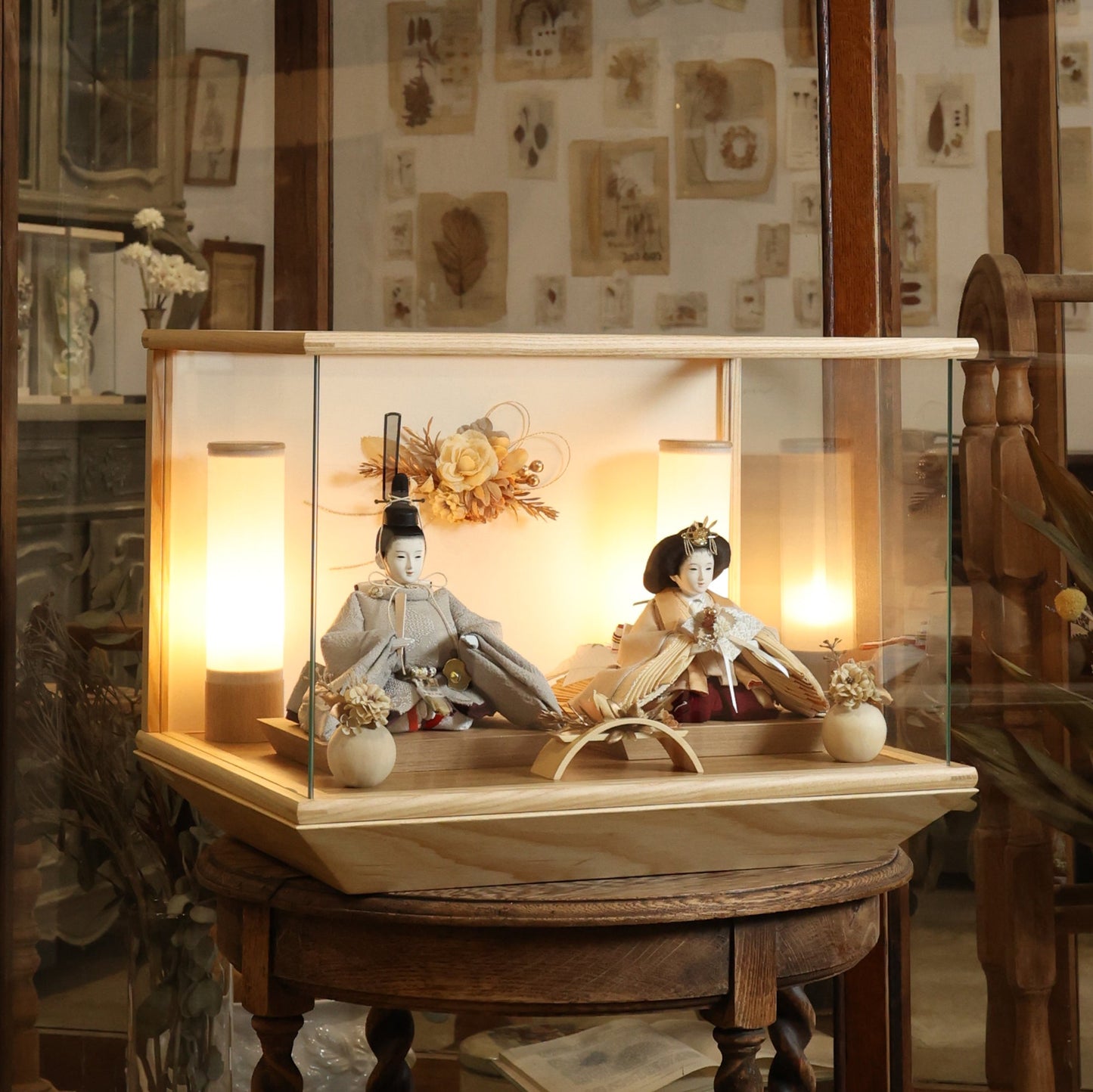 りおな　riona｜26雛人形ケース飾り