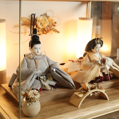 りおな　riona｜26雛人形ケース飾り