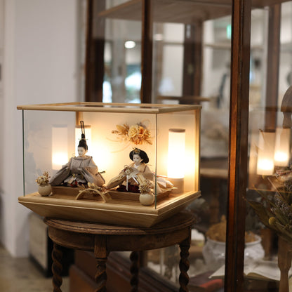 りおな　riona｜26雛人形ケース飾り