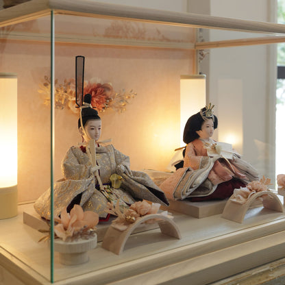 梨沙　risa｜26雛人形ケース飾り