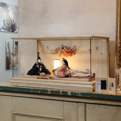 柴田家千代作　瑠花　ruka｜26雛人形ケース飾り