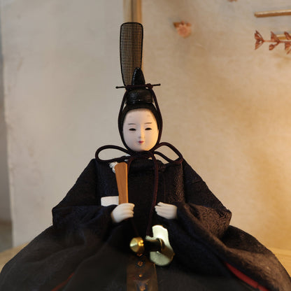 柴田家千代作　瑠花　ruka｜26雛人形ケース飾り