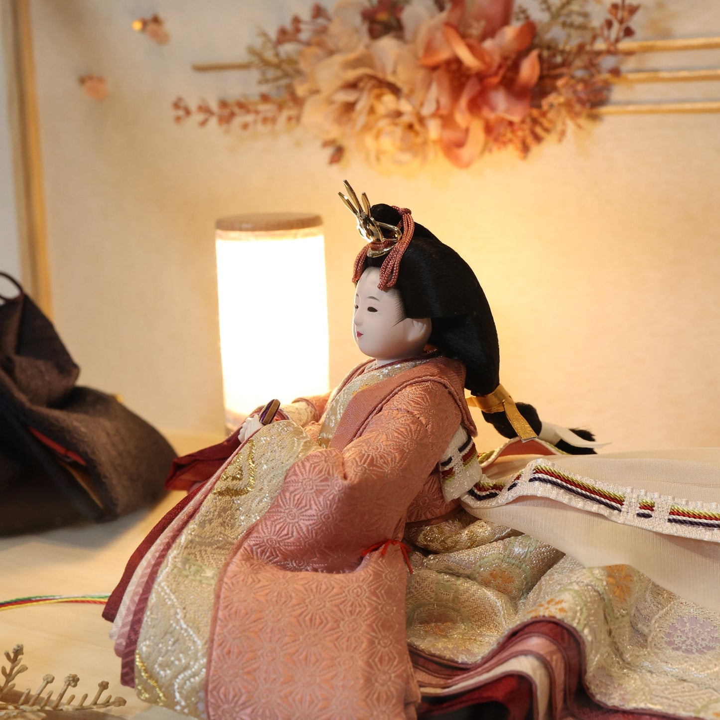 柴田家千代作　瑠花　ruka｜26雛人形ケース飾り