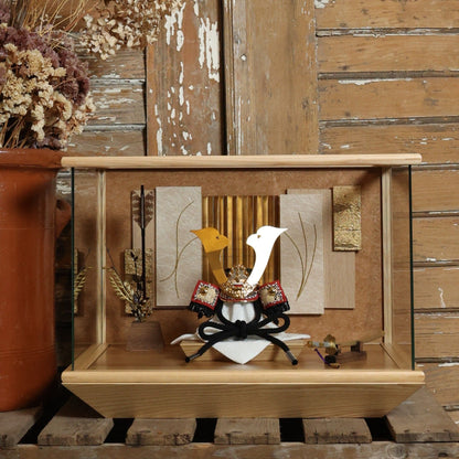 甲冑師「加藤良」作品　凌 誓 ryo | 26祈兜 ケース飾り