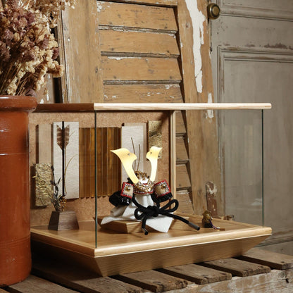 甲冑師「加藤良」作品　凌 響 ryo | 26祈兜 ケース飾り