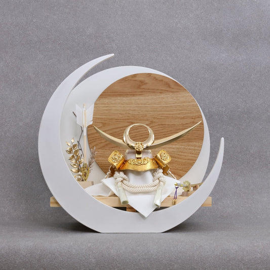 流星　ryusei｜26祈兜　三日月台飾り