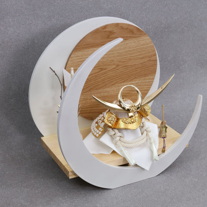 流星　ryusei｜26祈兜　三日月台飾り