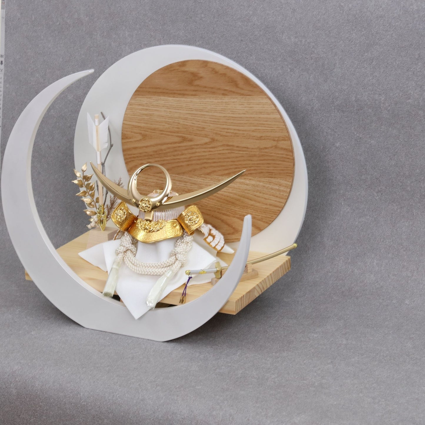 流星　ryusei｜26祈兜　三日月台飾り