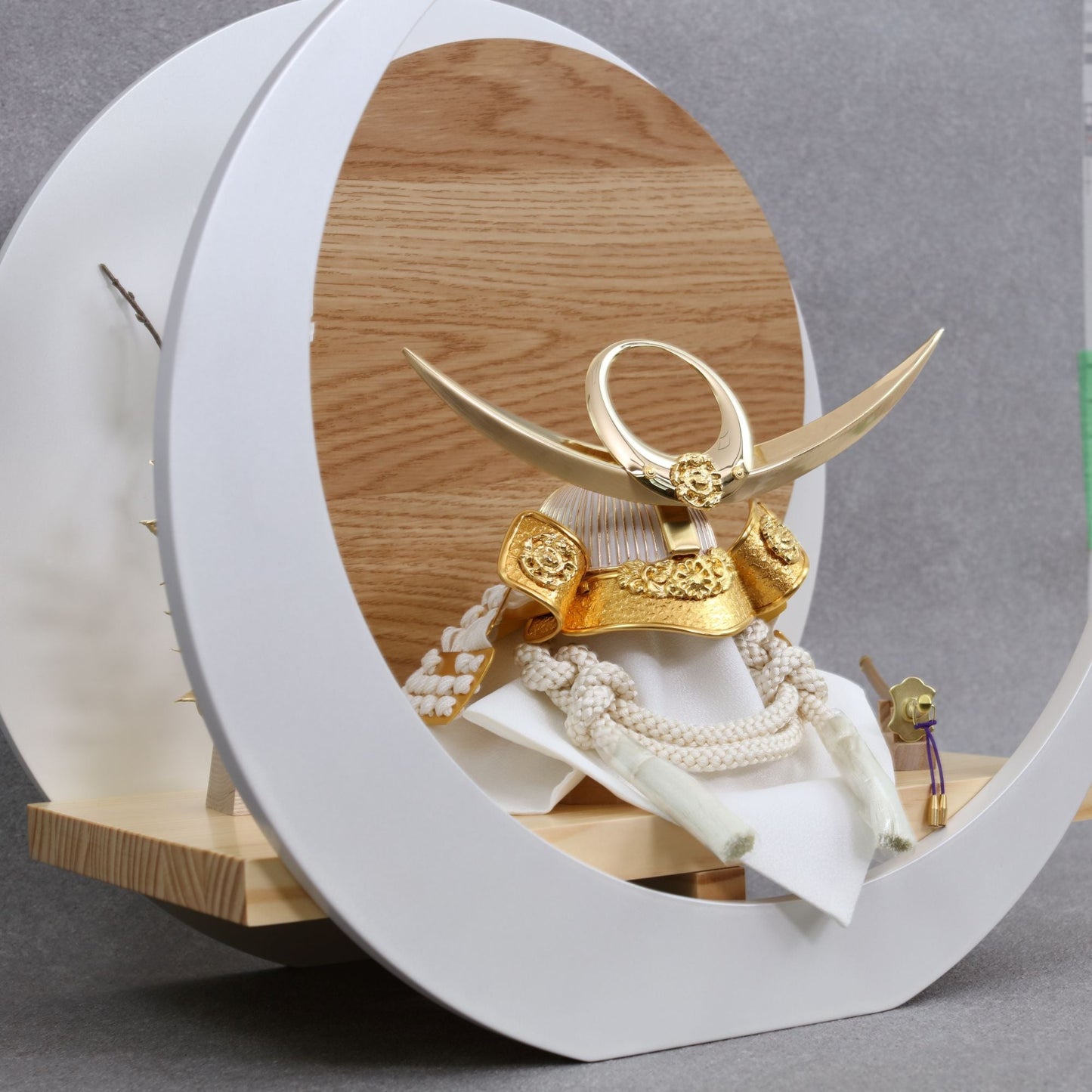 流星　ryusei｜26祈兜　三日月台飾り