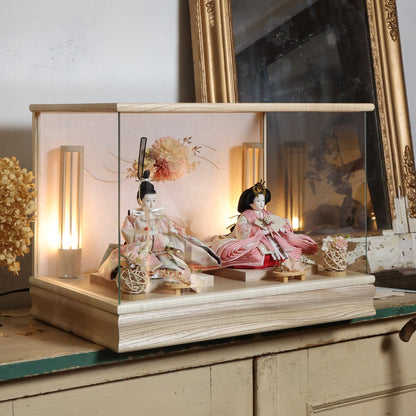 咲　saki｜26雛人形ケース飾り