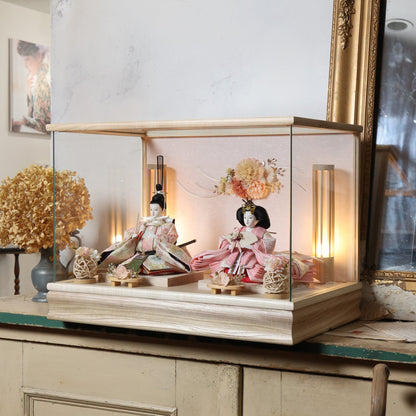 咲　saki｜26雛人形ケース飾り