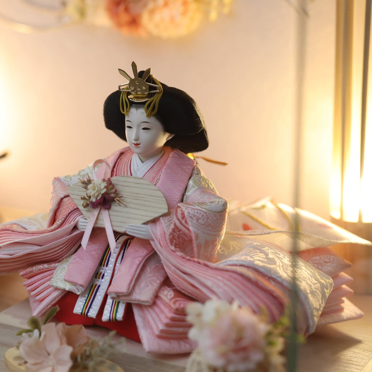 咲　saki｜26雛人形ケース飾り