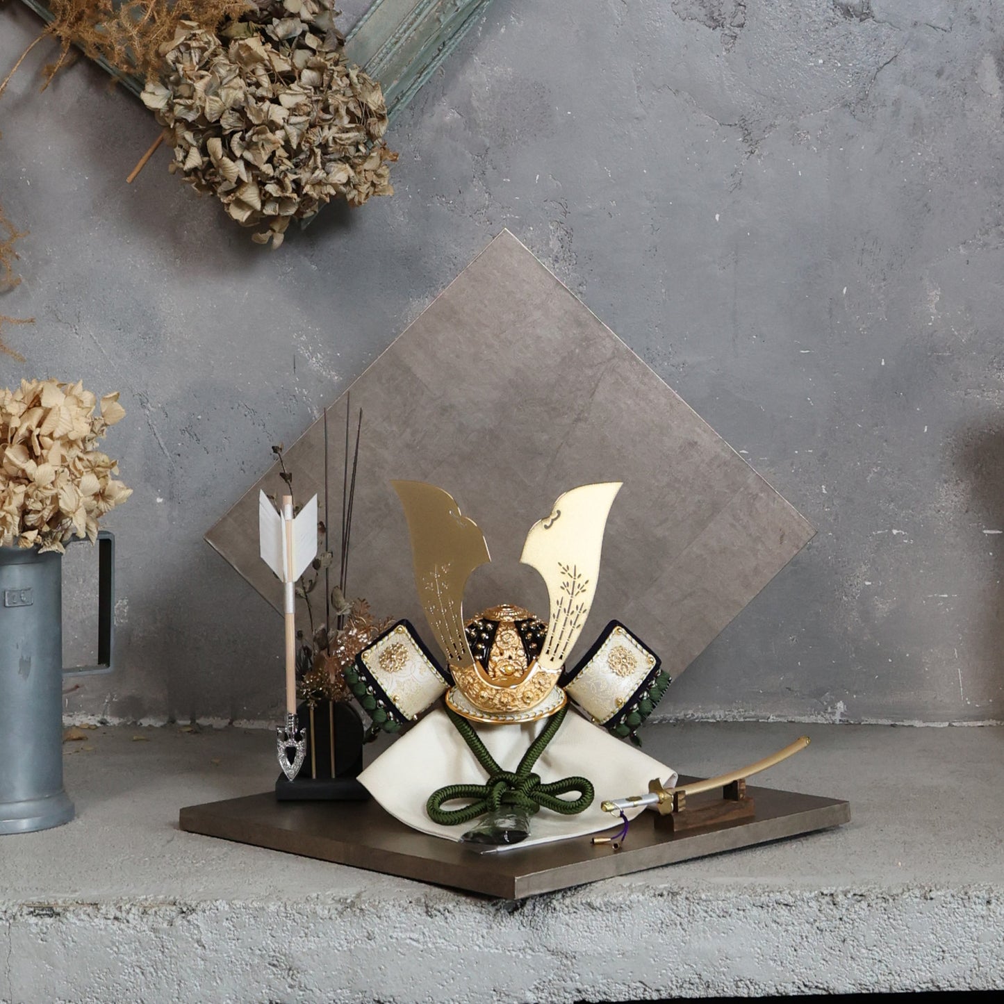 甲冑師「翠鳳」作品  朔斗 sakuto｜26祈兜 菱形飾り