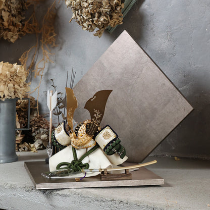 甲冑師「翠鳳」作品  朔斗 sakuto｜26祈兜 菱形飾り