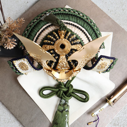 甲冑師「翠鳳」作品  朔斗 sakuto｜26祈兜 菱形飾り