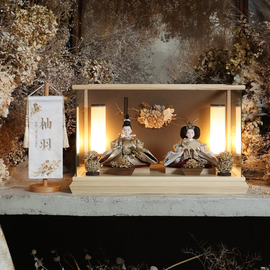 紗良　願　sara｜26雛人形ケース飾り