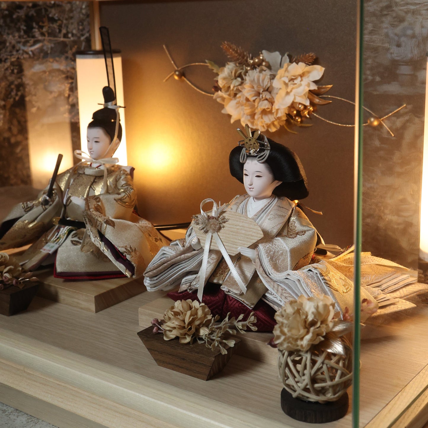 紗良　願　sara｜26雛人形ケース飾り