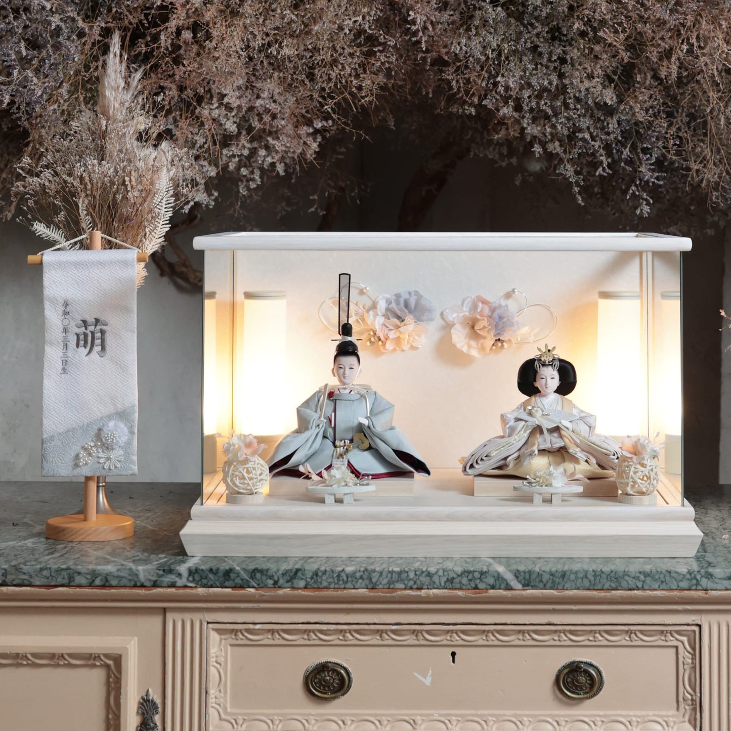 佐和　sawa｜26雛人形ケース飾り