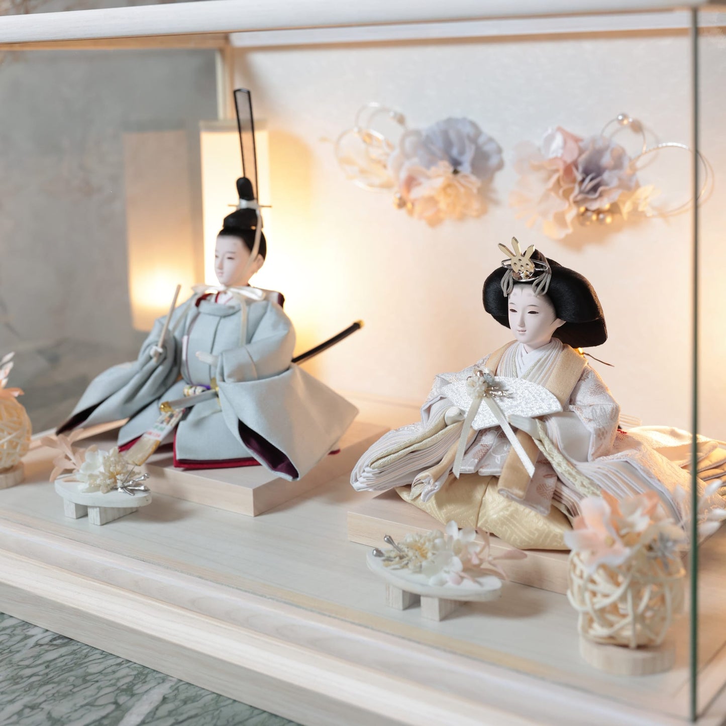佐和　sawa｜26雛人形ケース飾り