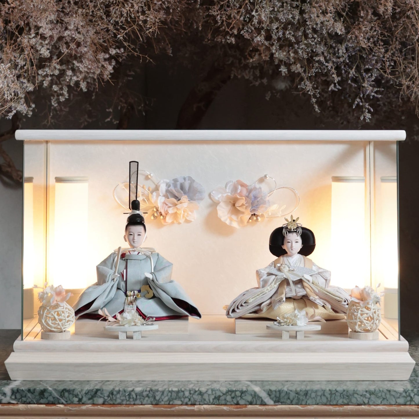 佐和　sawa｜26雛人形ケース飾り