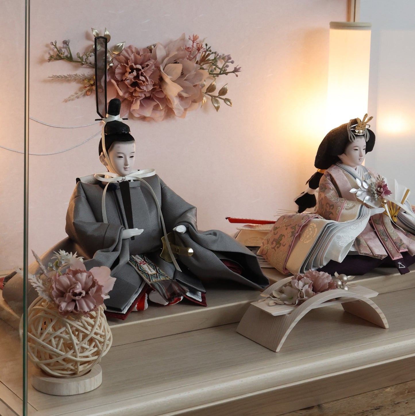 紫音　shion｜26雛人形ケース飾り