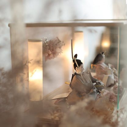 紫音　shion｜26雛人形ケース飾り