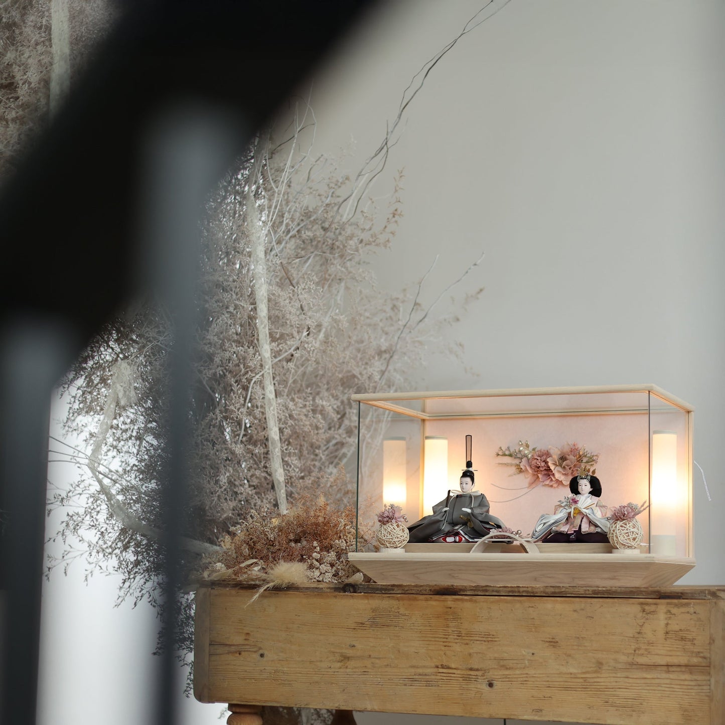 紫音　shion｜26雛人形ケース飾り