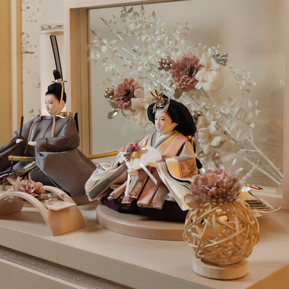 紫音　shion｜26雛人形収納飾り