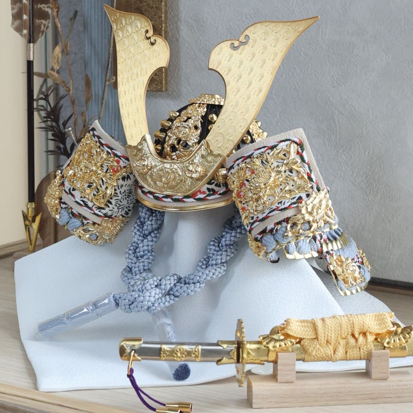 甲冑師「平安武久」作品　空 sora | 26祈兜 ケース飾り