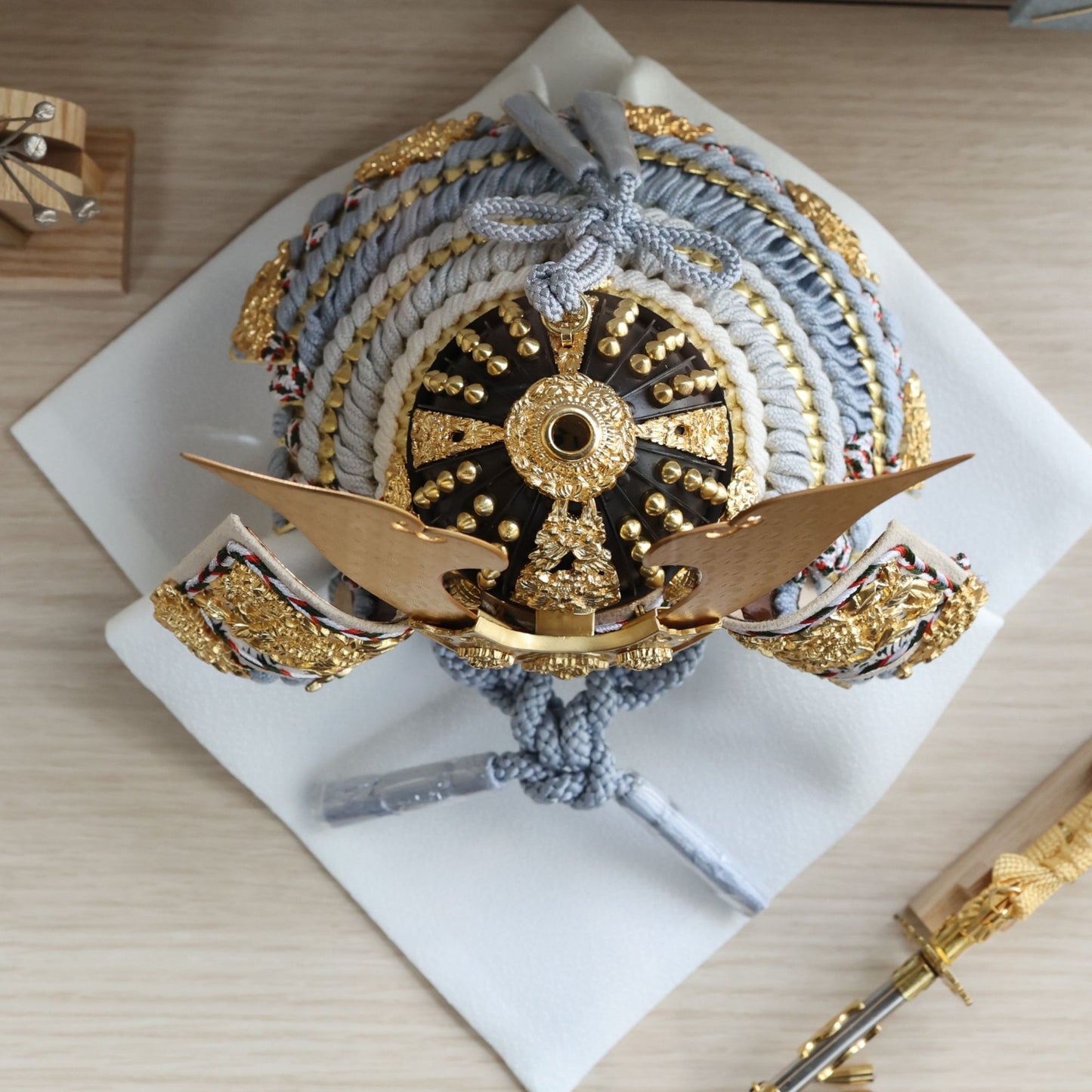 甲冑師「平安武久」作品　空 sora | 26祈兜 ケース飾り