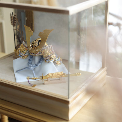 甲冑師「平安武久」作品　空 sora | 26祈兜 ケース飾り