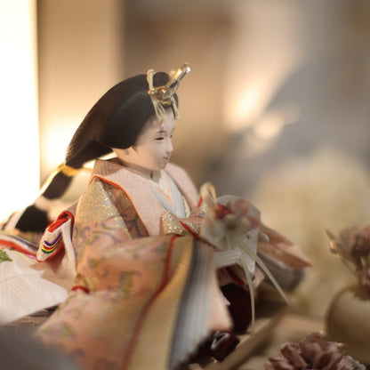 すみれ　sumire｜26雛人形ケース飾り