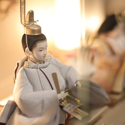 すみれ　sumire｜26雛人形ケース飾り