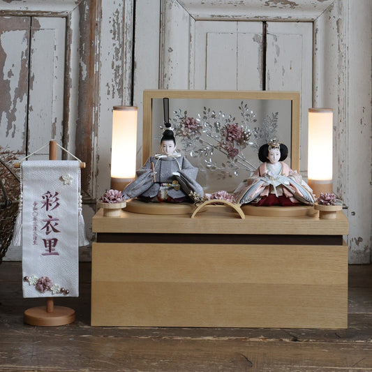 すみれ　sumire｜26雛人形収納飾り